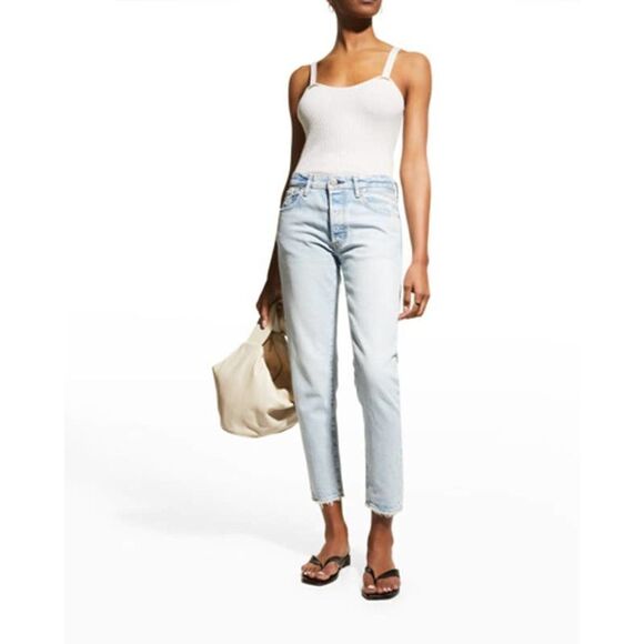 MOUSSY VINTAGE Naval Tapered Mid Rise Straight Jeans 31” - Picture 5 of 12